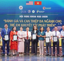 Hội thảo Đánh giá và can thiệp đa ngành cho trẻ em khuyết tật phát triển: CHÌA KHÓA ĐỂ TRẺ HÒA NHẬP CỘNG ĐỒNG