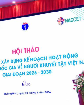 NÂNG CAO CHẤT LƯỢNG SỐNG, THÚC ĐẨY HÒA NHẬP – HỘI THẢO THAM VẤN KẾ HOẠCH NGƯỜI KHUYẾT TẬT 2026–2030