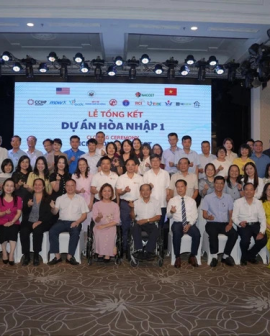 DỰ ÁN HÒA NHẬP 1 NÂNG CAO CHẤT LƯỢNG SỐNG CHO 18.000 NGƯỜI KHUYẾT TẬT MIỀN TRUNG