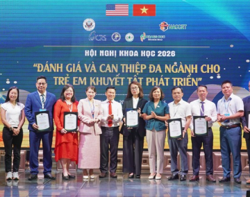 Hội thảo Đánh giá và can thiệp đa ngành cho trẻ em khuyết tật phát triển: CHÌA KHÓA ĐỂ TRẺ HÒA NHẬP CỘNG ĐỒNG