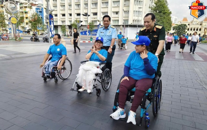 NACCET – ĐỒNG HÀNH CÙNG NGƯỜI KHUYẾT TẬT, KHẮC PHỤC HẬU QUẢ DA CAM