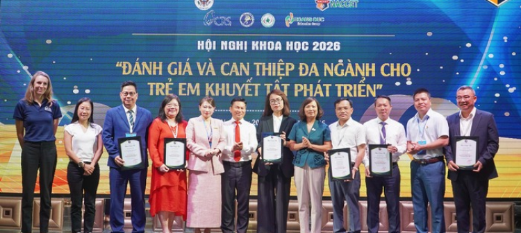 Hội thảo Đánh giá và can thiệp đa ngành cho trẻ em khuyết tật phát triển: CHÌA KHÓA ĐỂ TRẺ HÒA NHẬP CỘNG ĐỒNG