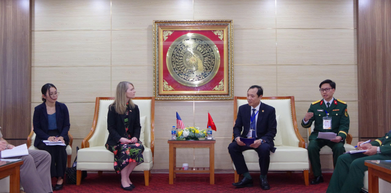 Tăng cường hợp tác quốc phòng Việt Nam - Hoa Kỳ trong ứng phó sự cố hóa học, sinh học, phóng xạ, hạt nhân (CBRN)