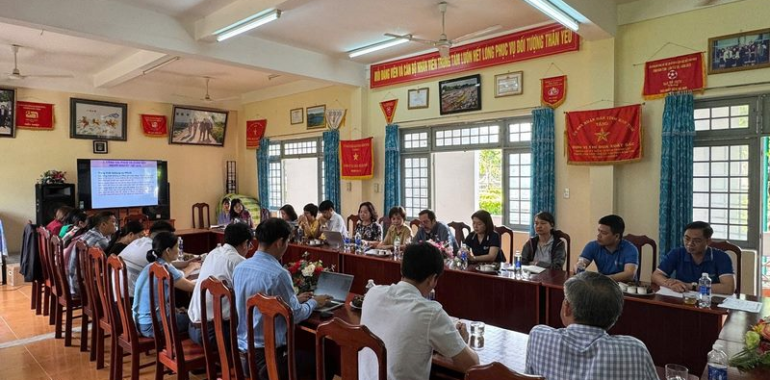 Tăng cường phối hợp địa phương trong Dự án Hòa nhập tại tỉnh Bình Định và Kon Tum