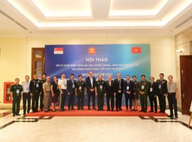 KHAI MẠC HỘI THẢO QUỐC TẾ VỀ "XỬ LÝ CHẤT ĐỘC TỒN LƯU SAU CHIẾN TRANH, ỨNG PHÓ SỰ CỐ CBR VÀ CÔNG NGHỆ PHỤC HỒI MÔI TRƯỜNG"