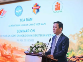 THÚC ĐẨY HỢP TÁC QUỐC TẾ HỖ TRỢ NẠN NHÂN CHẤT ĐỘC DA CAM