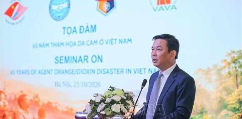 THÚC ĐẨY HỢP TÁC QUỐC TẾ HỖ TRỢ NẠN NHÂN CHẤT ĐỘC DA CAM